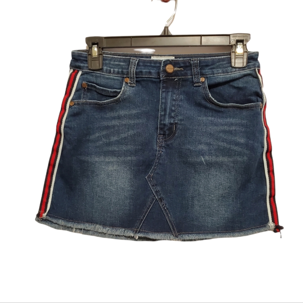 GoGo Jeans Mini Fringed Skirt size 5